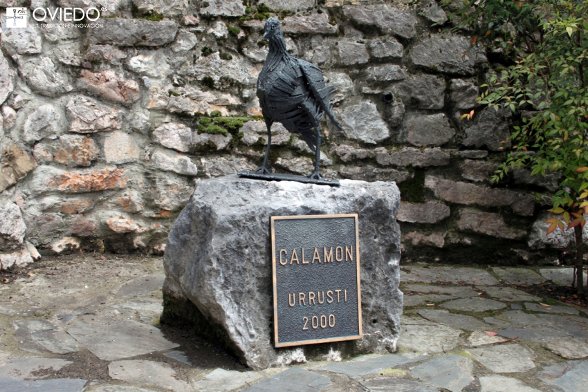 Escultura Calamón
